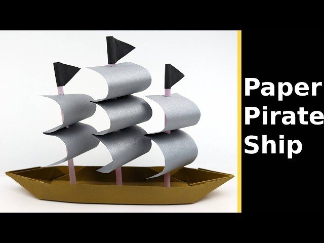 I Tried Making a Paper Pirate Ship… You Won't Believe What Happened!