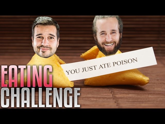 PUTTING STRANGER THINGS in OUR FACES - Funny Eating Contest