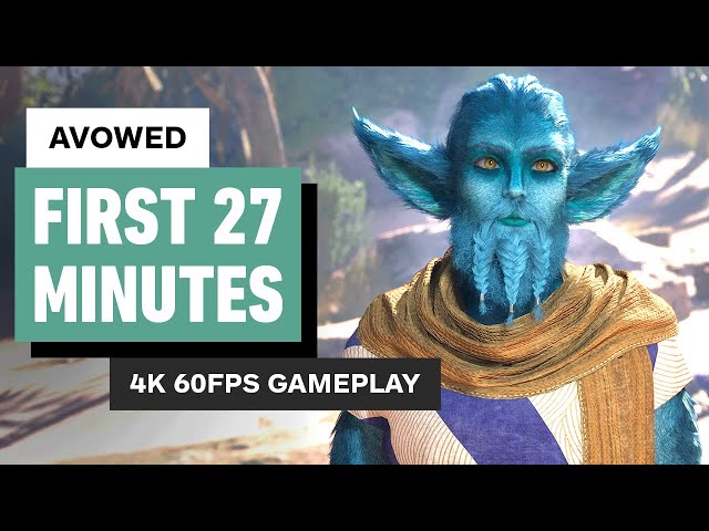 Avowed Gameplay: First 27 Minutes on PC | 4K 60FPS