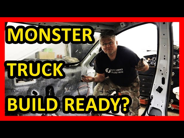 EP43 Best Off Road Electric Monster Truck Build-Leaf