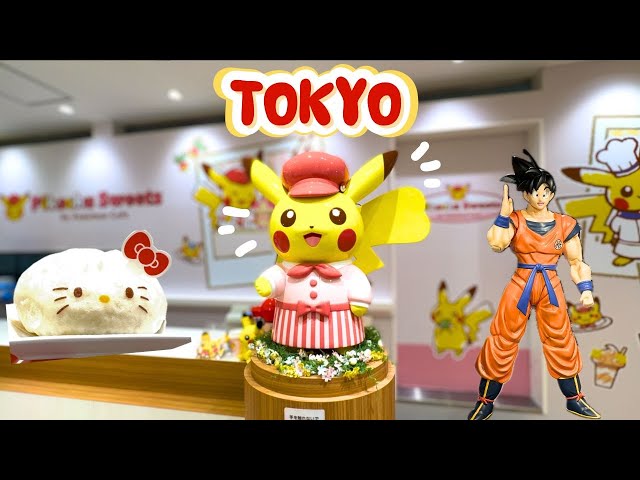 TOKYO All Day Shopping for Anime in Japan - Pokemon Center, Sanrio Cafe