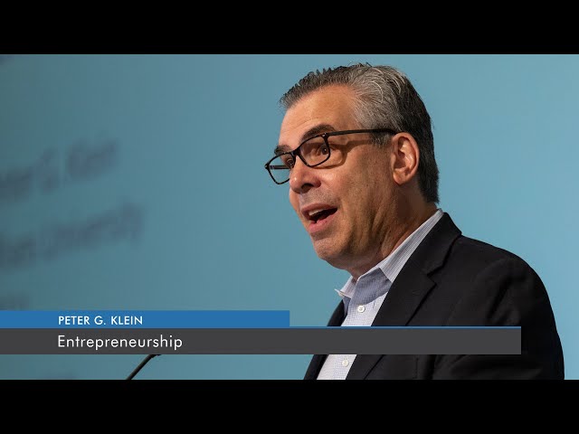 Entrepreneurship | Peter G. Klein