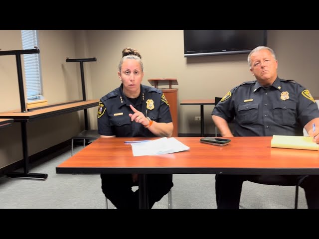 RIGHTS VIOLATION FOLLOW UP * BANGER* CHIEF OF POLICE*FIRST AMENDMENT