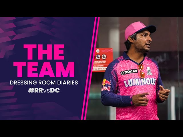 Dressing Room Diaries | RRvsDC | Sanga's Winning Words-Dressing Room Celebration | Rajasthan Royals