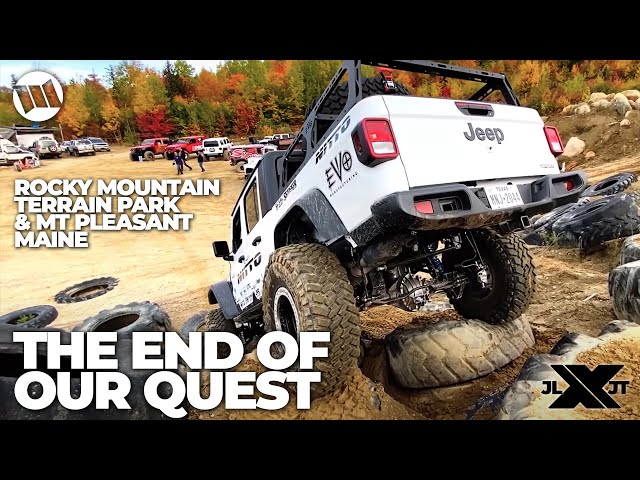 Jeep Gladiator Truck Overland by EVO Rocky Mountain Mt Pleasant Maine Nitto JL JT Experience Part 8