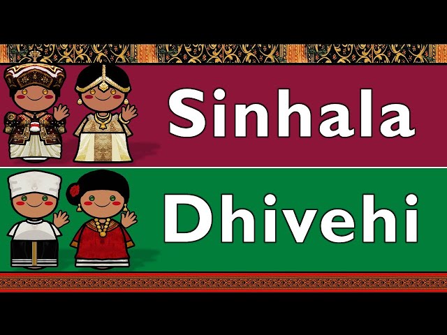 SINHALA & DHIVEHI