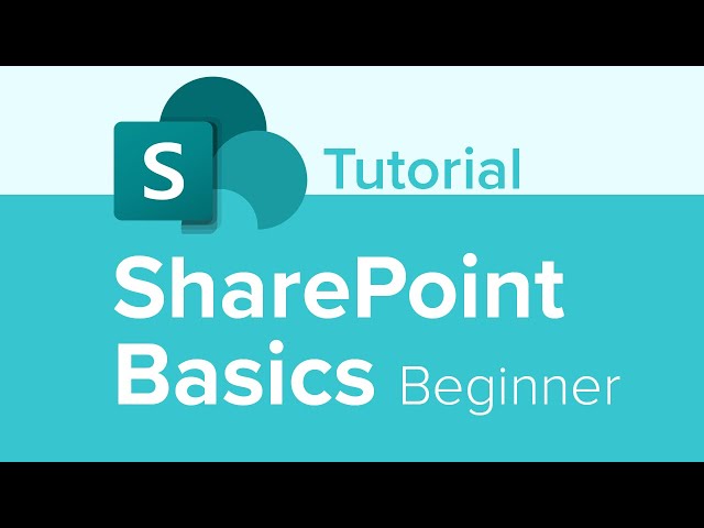 SharePoint Basics Beginner Tutorial