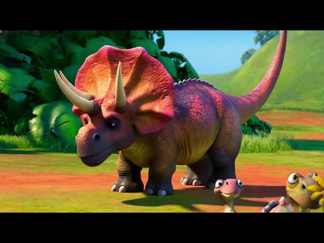 Triceratops Tango 🦖 | Fun Dino Dance Song for Kids | Romanat Kids TV