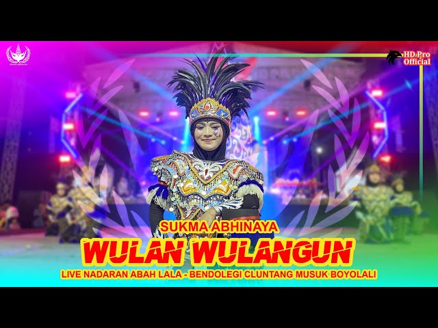 Wulan Wulangun - Topeng Ireng Sukma Abhinaya Magelang - Gandrungan Dance - Konser Reyogan Abah Lala