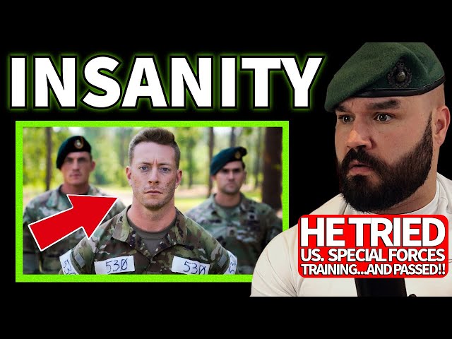 British Marine Reacts To Army Special Forces Assessment and Selection | Austen Alexander