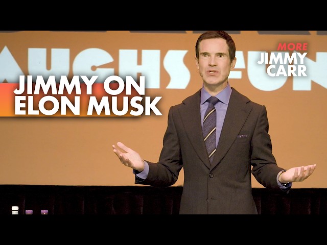 Jimmy Carr on That Elon Musk Gesture | More Jimmy Carr