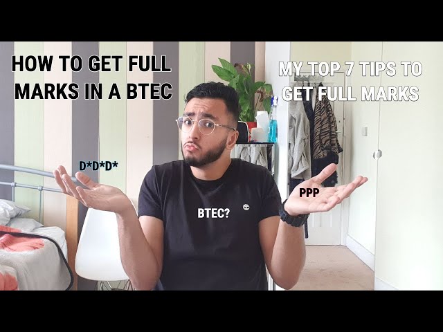 How To Get Full Marks In A Btec | My Top 7 Tips For BTEC  | How Did I Achieve D*D*D?