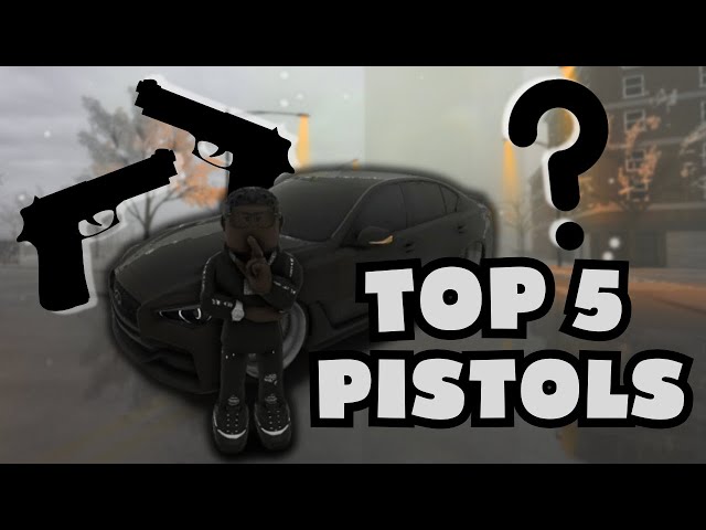 The BEST 5 PISTOLS in South Bronx The Trenches Roblox!