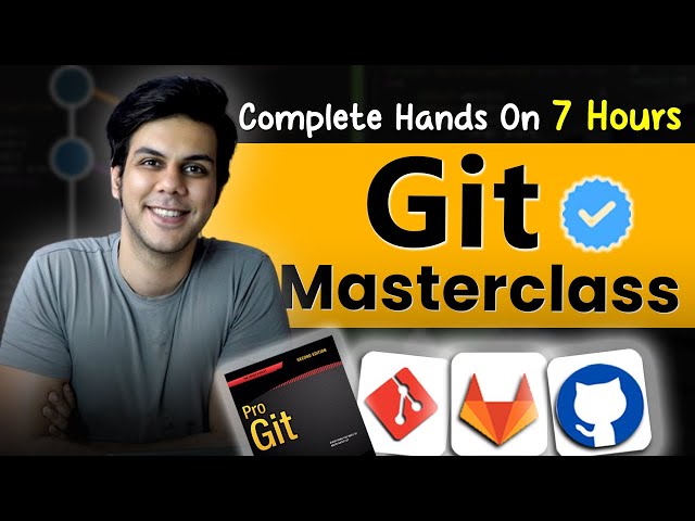 Complete Git and GitHub Tutorial for Beginners 2024 || Zero to Hero Git Master Class #sdet #devops