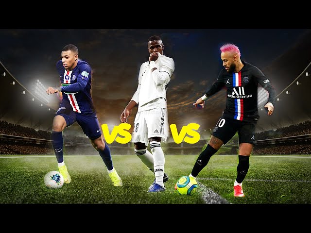 Neymar Jr vs Vinicius Jr vs  Kylian Mbappé ► Skills Battle ● Who's the most skillful? 2020