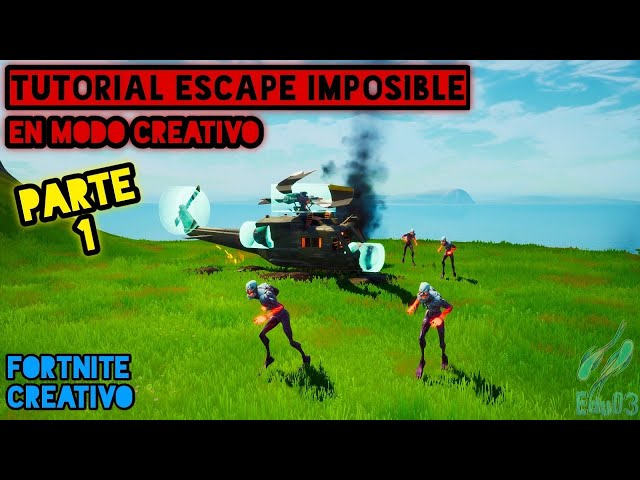 Como hacer escape imposible en creativo parte 1 | Fortnite tutorial