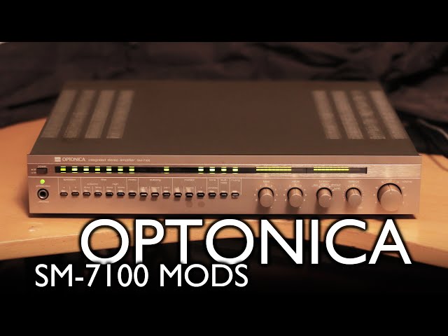 Optonica SM-7100 repair notes & mods