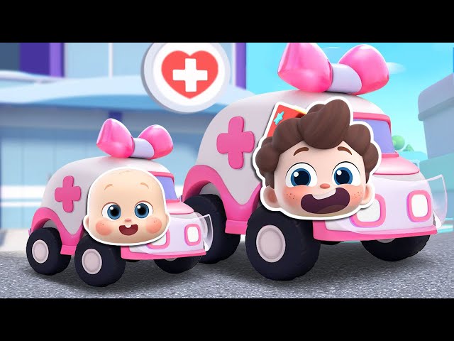 Ambulance Rescue Team, Help Me! | Street Vehicles | Good Habit | Nursery Rhyme & Kids Song | BabyBus