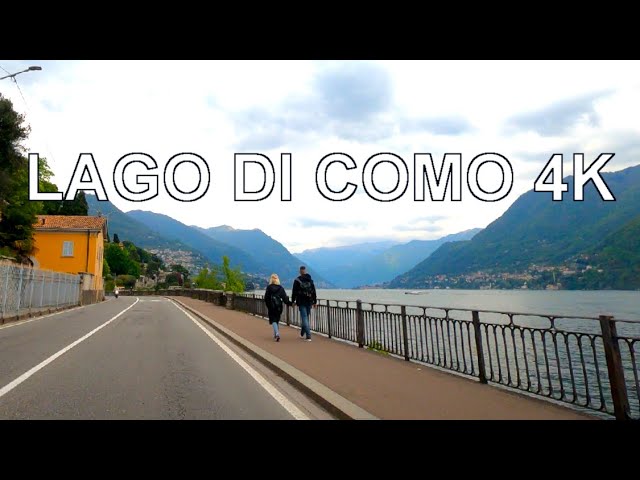 Lake Como (Como, Lombardia, Italy) Driving Tour 4K Scenic Drive