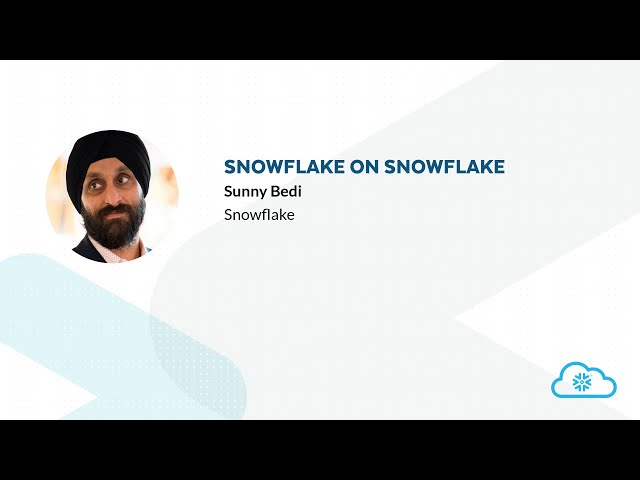 Snowflake on Snowflake