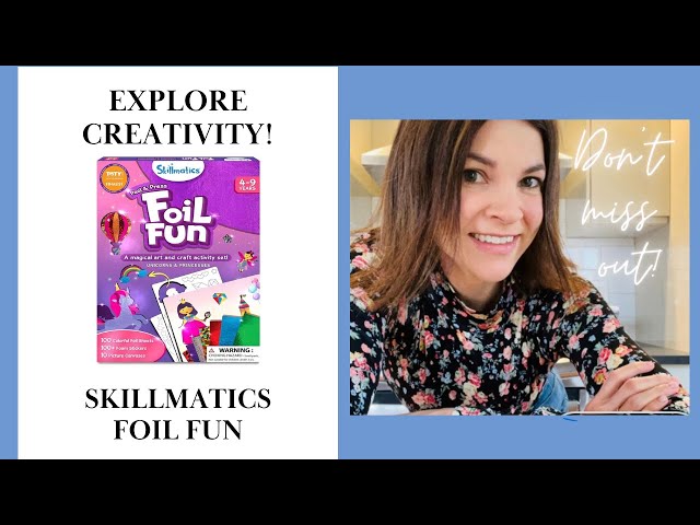 Skillmatics Foil Fun: Unleash Creative Brilliance with Your Kids!