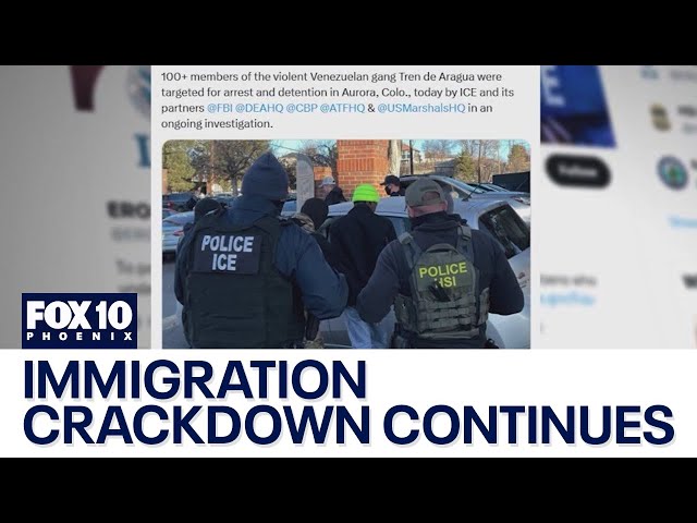 Venezuelan gang members arrested by ICE in Colorado