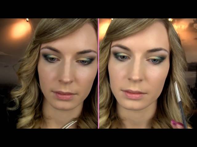 Anne V   Anne Vyalitsyna Makeup Tutorial! Gold Green Smokey Eye + Glitter  Party, Prom Makeup HD Fun