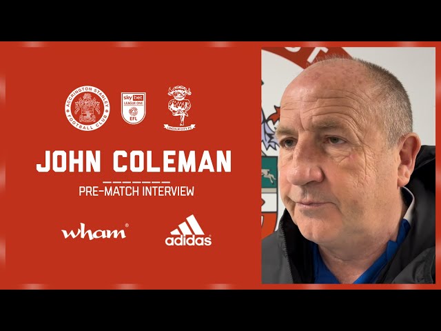 INTERVIEW: Coley on final home game of 2021/22 campaign