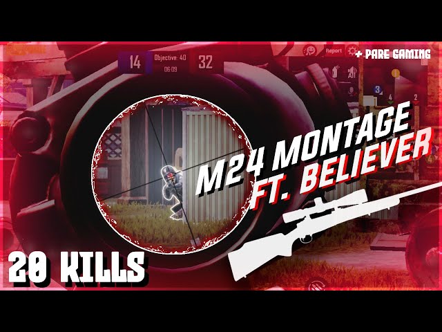 Believer PUBG - The Best PUBG Gun Sync - TDM Montage 2020 | 1000 Subscribers | PARE GAMING