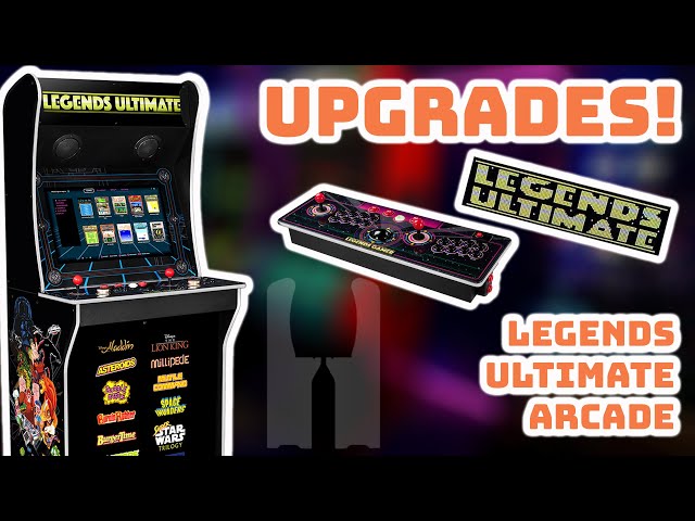 My Upgrades to the AtGames Legends Ultimate Arcade. The Best Home Arcade Configuration?!