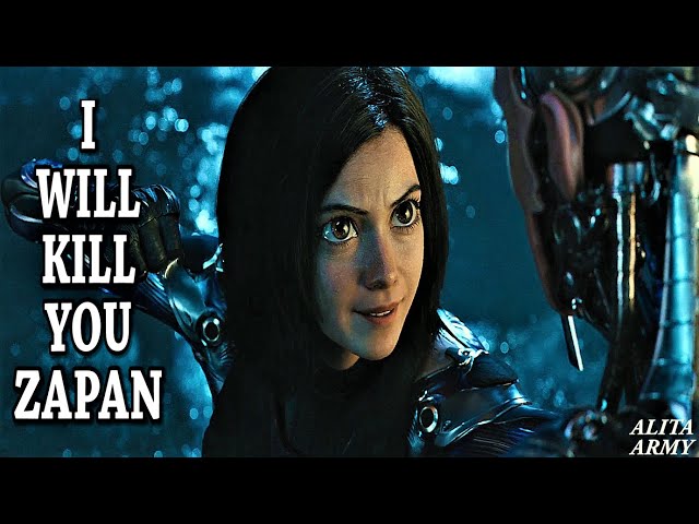 Touch Hugo again, and I will kill you Zapan | Alita: Battle Angel (2019) Original Movie Clip 4K UHD