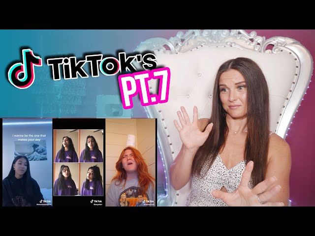 Vocal Coach Reacts to TIKTOKS pt.7