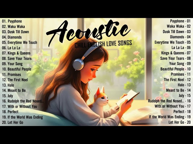 Best Acoustic Songs 2025 🍓 Top Chill Love Songs Cover 2025 🍓 Soft Acoustic Love Songs