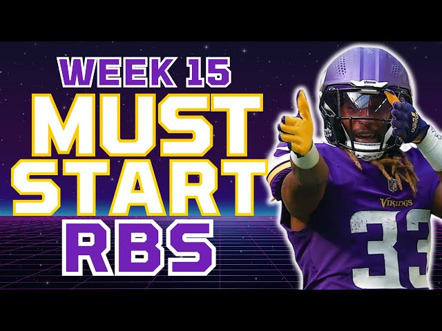 8 Running Backs with MASSIVE UPSIDE in Week 15 Fantasy Football