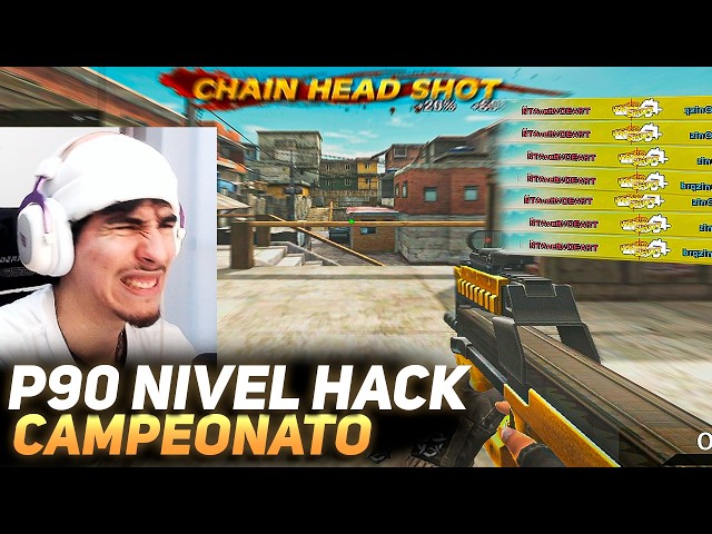 FIZ 92% HS DE P90 NO CAMPEONATO de POINT BLANK!