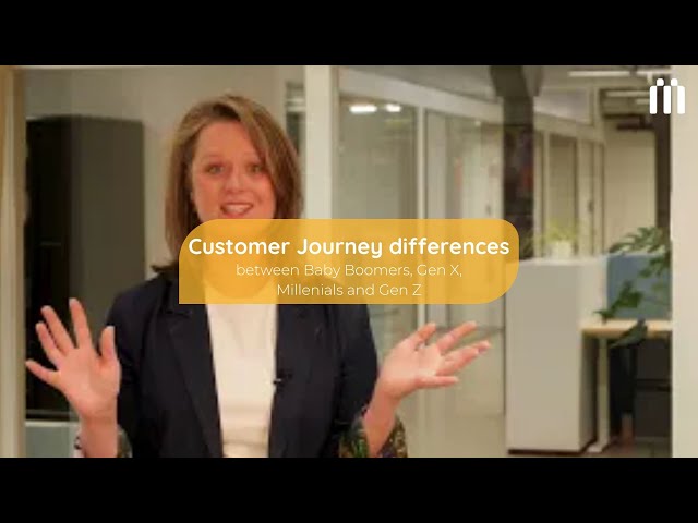 Customer Journey differences between Baby Boomers, Gen X, Millenials, and Gen Z  - Embrosa Explained