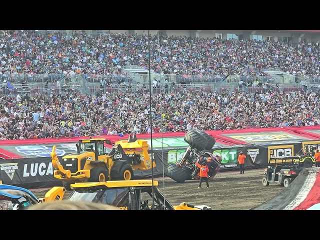 monster jam crash rescue tampa 2025.