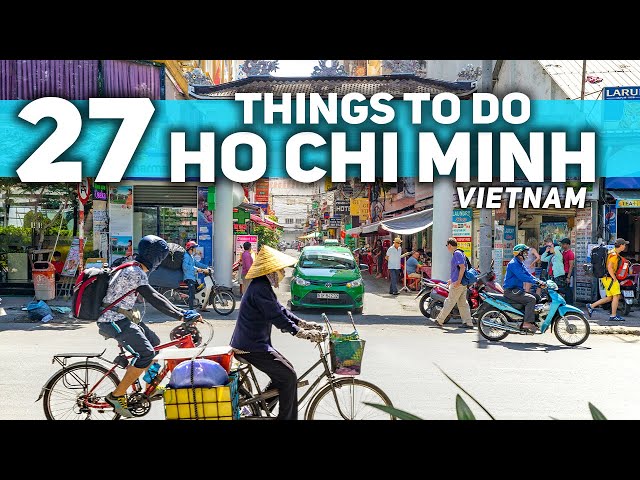 Best Things To Do in Ho Chi Minh City Vietnam 2025 4K