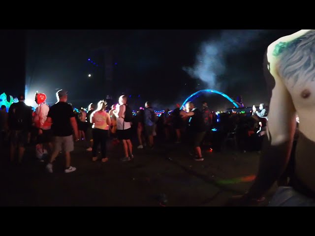 EDC 2022 360 - Sunday Day 3 - Kaskade Redux and walk back to camp