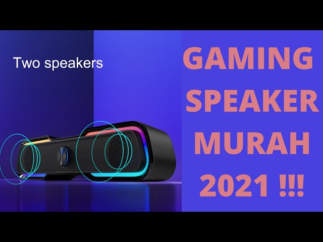 SPEAKER GAMING BAWAH RM 100 !!! HP DHE-6002 POWER KE ?