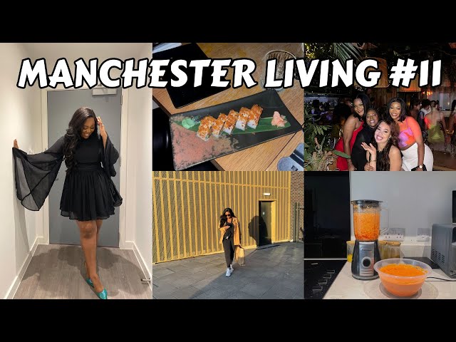 MANCHESTER LIVING #11 | Things WENT WRONG, making MOIN MOIN, worst THRIFT SHOPPING, Girls' DINNER