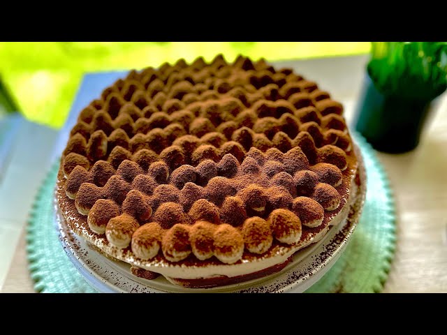 🍰 Tiramisu Cake - The Ultimate Italian Dessert | No-Bake, Easy Recipe! 🍰