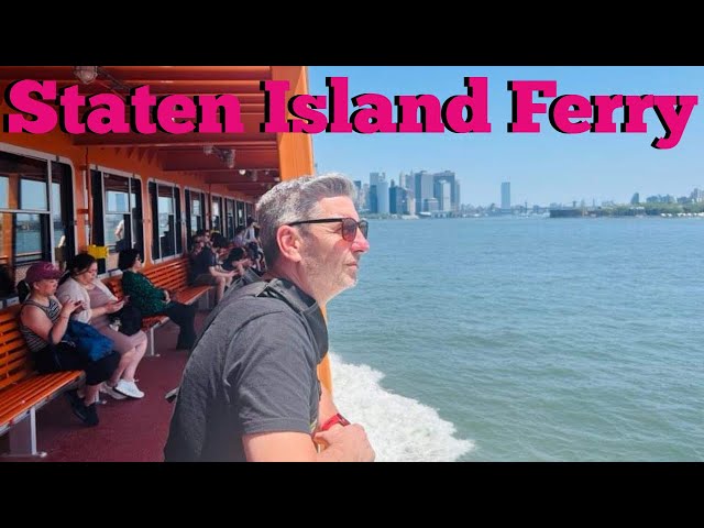 Staten Island Ferry !! Amazing FREE trip in New York !!!!