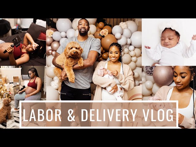 Birth Vlog - Planned Homebirth turned elected Cesarean | JaLisaEVaughn