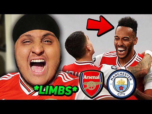 ARSENAL vs MAN CITY 2-0 | LIMBS AS AUBAMEYANG SCORES TO SEND ARSENAL TO FA CUP FINAL! (Vlog)