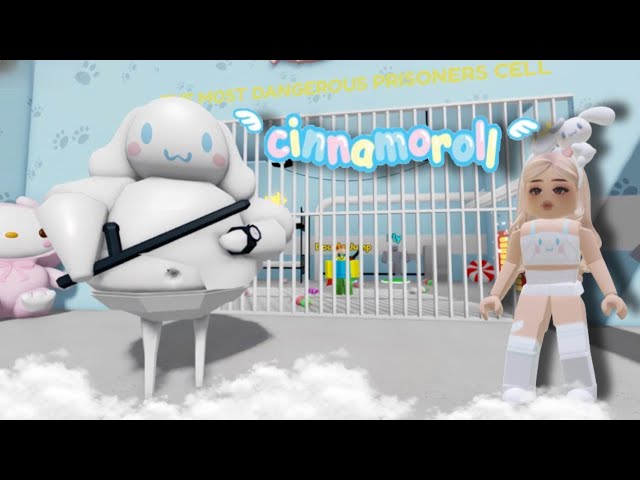 ☁CINNAMOROLL BARRY'S PRISON RUN! OBBY ROBLOX