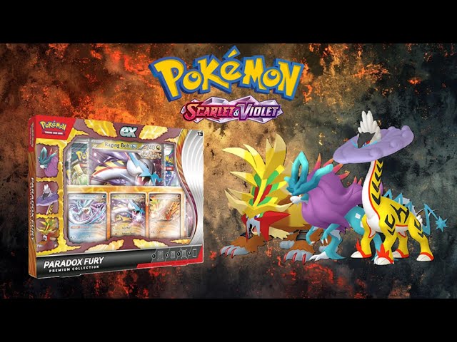 Opening a Pokémon Paradox Fury Premium Collection !!