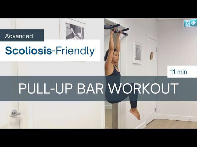 11-Min Scoliosis-Friendly Workout with PULL-Up Bar | Strengthen YOUR Back! (ADVANCED)