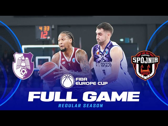 Fotbal Club Arges v PGE Spojnia Stargard | Full Basketball Game | FIBA Europe Cup 2024-25