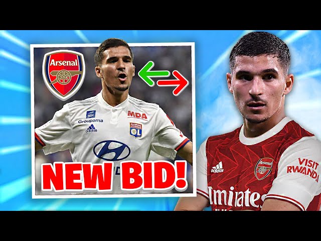 Arsenal NEW €40M+ BID For Houssem Aouar! | Arsenal Transfer News